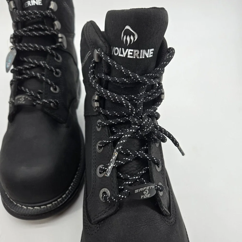 Wolverine‎ x Metallica Scholars I-90 Rush CarbonMax Boot 12EW Black NWT Wide
